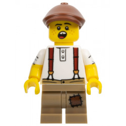 Newspaper Kid, Series 24 (Minifigure Only without Stand and Accessories) – КОЛЕКЦИОНЕРСКИ МИНИФИГУРКИ