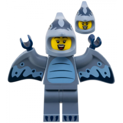 Pterodactyl Costume Fan, Series 27 (Minifigure Only without Stand and Accessories) – КОЛЕКЦИОНЕРСКИ МИНИФИГУРКИ