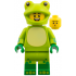 Frog Costume Fan, Series 28 (Minifigure Only without Stand and Accessories) – КОЛЕКЦИОНЕРСКИ МИНИФИГУРКИ
