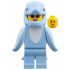 Dolphin Costume Fan, Series 28 (Minifigure Only without Stand and Accessories) – КОЛЕКЦИОНЕРСКИ МИНИФИГУРКИ