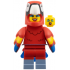 Parrot Costume Fan, Series 28 (Minifigure Only without Stand and Accessories) – КОЛЕКЦИОНЕРСКИ МИНИФИГУРКИ