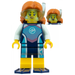 Marine Biologist, Series 29 (Minifigure Only without Stand and Accessories) – КОЛЕКЦИОНЕРСКИ МИНИФИГУРКИ