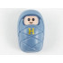Harry Potter Baby / Infant with Stud Holder on Back with Light Nougat Smiling Face, Small Eyes and Gold Capital Letter H Pattern – КОЛЕКЦИОНЕРСКИ МИНИФИГУРКИ