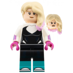 Gwen Stacy / Spider Gwen, Spider-Man Across the Spider-Verse (Minifigure Only without Stand and Accessories) – КОЛЕКЦИОНЕРСКИ МИНИФИГУРКИ