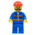 Blue Jacket with Pockets and Orange Stripes, Blue Legs, Red Construction Helmet, Black Angular Beard – ГРАДСКИ