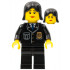 Police - City Suit with Blue Tie and Badge, Black Legs, Black Female Hair – ГРАДСКИ