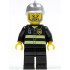 Fire - Reflective Stripes, Black Legs, Silver Fire Helmet, Gray Beard – ГРАДСКИ