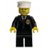Police - City Suit with Red Tie and Badge, Black Legs, White Hat – ГРАДСКИ