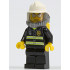 Fire - Reflective Stripes, Black Legs, White Fire Helmet, Silver Sunglasses, Breathing Neck Gear with Air Tanks – ГРАДСКИ