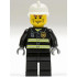 Fire - Reflective Stripes, Black Legs, White Fire Helmet, Cheek Lines, Dark Bluish Gray Hands – ГРАДСКИ