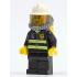 Fire - Reflective Stripes, Black Legs, White Fire Helmet, Breathing Neck Gear with Air Tanks, Yellow Hands – ГРАДСКИ