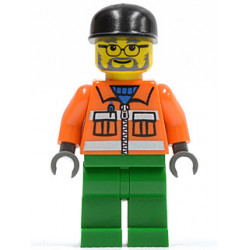 Sanitary Engineer 2 - Green Legs, Glasses and Beard – ГРАДСКИ