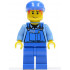 Overalls with Tools in Pocket Blue, Blue Cap, Messy Red Hair – ГРАДСКИ
