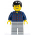 Plaid Button Shirt, Light Bluish Gray Legs, Black Male Hair, Thin Grin with Teeth – ГРАДСКИ