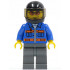 Blue Jacket with Pockets and Orange Stripes, Dark Bluish Gray Legs, Black Helmet, Orange Sunglasses – ГРАДСКИ