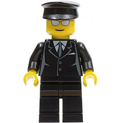 Suit Black, Black Hat, Silver Sunglasses - Airport Limo Driver – ГРАДСКИ