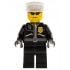 Police - City Leather Jacket with Gold Badge, White Hat, Dark Blue Sunglasses – ГРАДСКИ