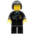 Police - City Suit with Blue Tie and Badge, Black Legs, Black Bob Cut Hair – ГРАДСКИ