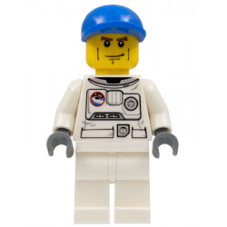 Spacesuit, White Legs, Blue Short Bill Cap, Brown Eyebrows – ГРАДСКИ
