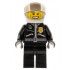 Police - City Leather Jacket with Gold Badge and 'POLICE' on Back, White Helmet, Trans-Brown Visor – ГРАДСКИ