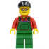 Overalls Farmer Green, Black Short Bill Cap and Glasses – ГРАДСКИ