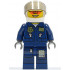 Forest Police - Helicopter Pilot, Dark Blue Flight Suit with Badge, Helmet – ГРАДСКИ