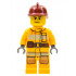 Fire - Bright Light Orange Fire Suit with Utility Belt, Dark Red Fire Helmet, Sweat Drops – ГРАДСКИ