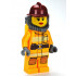 Fire - Bright Light Orange Fire Suit with Utility Belt, Dark Red Fire Helmet, Yellow Air Tanks, Red Lips – ГРАДСКИ