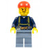 Miner - Shirt with Harness and Wrench, Sand Blue Legs, Red Short Bill Cap – ГРАДСКИ