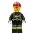 Fire - Reflective Stripes with Utility Belt, Dark Red Fire Helmet, Crooked Smile and Scar – ГРАДСКИ