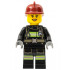 Fire - Reflective Stripes with Utility Belt, Dark Red Fire Helmet, Black Eyebrows – ГРАДСКИ