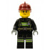 Fire - Reflective Stripes with Utility Belt, Dark Red Fire Helmet, Sweat Drops – ГРАДСКИ