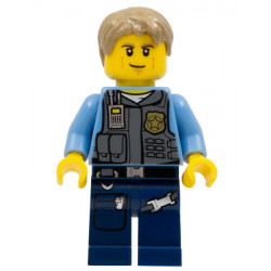 Police - LEGO City Undercover Chase McCain, Dark Blue Legs – ГРАДСКИ