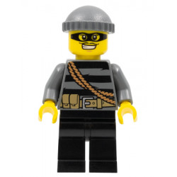 Police - City Burglar, Dark Bluish Gray Knit Cap, Mask – ГРАДСКИ