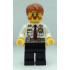 Fire Chief - White Shirt with Tie and Belt, Black Legs, Dark Orange Short Tousled Hair – ГРАДСКИ