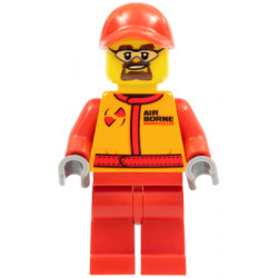 Monster Truck Mechanic, Racing Suit with Airborne Spoilers Logo, Red Cap with Hole, Safety Goggles – ГРАДСКИ