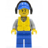 Coast Guard City - Crew Member Male, Blue Cap with Hole, Headphones – ГРАДСКИ