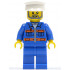 Blue Jacket with Pockets and Orange Stripes, Blue Legs, White Hat, Gray Beard – ГРАДСКИ