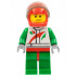 Race Car Driver, White Racing Suit with Octan Logo, Red Helmet with Trans-Brown Visor, Smirk and Stubble Beard – ГРАДСКИ