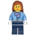 Medium Blue Jacket with Light Purple Scarf, Dark Blue Legs, Dark Orange Female Hair Mid-Length – ГРАДСКИ