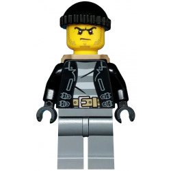 Police - City Bandit Male with Black Stubble and Backpack – ГРАДСКИ