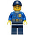 Police - City Officer, Gold Badge, Dark Blue Cap with Hole, Lopsided Grin – ГРАДСКИ