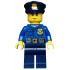 Police - City Officer, Gold Badge, Police Hat, Cheek Lines – ГРАДСКИ