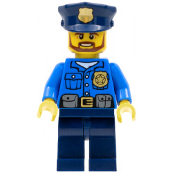 Police - City Officer, Gold Badge, Police Hat, Beard – ГРАДСКИ