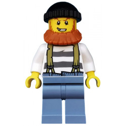 Swamp Police - Crook Male with Black Knit Cap and Dark Orange Beard – ГРАДСКИ