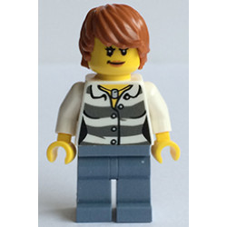 Swamp Police - Crook Female with Dark Orange Hair – ГРАДСКИ