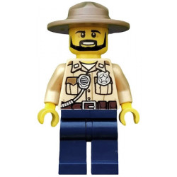 Swamp Police - Officer, Shirt, Dark Tan Hat, Black Beard – ГРАДСКИ