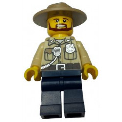Swamp Police - Officer, Shirt, Dark Tan Hat, Brown Beard – ГРАДСКИ