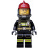 Fire - Reflective Stripes with Utility Belt, Dark Red Fire Helmet, Breathing Neck Gear with Air Tanks, Crooked Smile and Scar – ГРАДСКИ