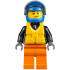 Xtreme Powerboat Driver, Male, Brown Dimple, Black Racing Jacket, Orange Legs, Blue Standard Helmet, Yellow Life Jacket – ГРАДСКИ